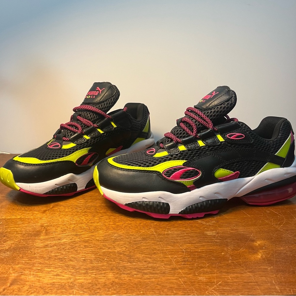Puma Cell retro colored Volt Sneakers Men’s Size 11 spring ready
